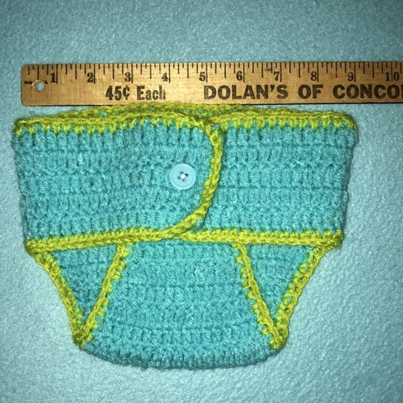 CROCHETED diaper cover - Picture 3 of 3